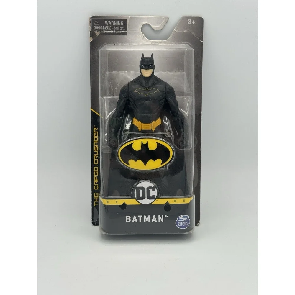 NEW Spin Master DC Comics Batman Action Figure Black Suit 6-inch‎ Caped Crusader